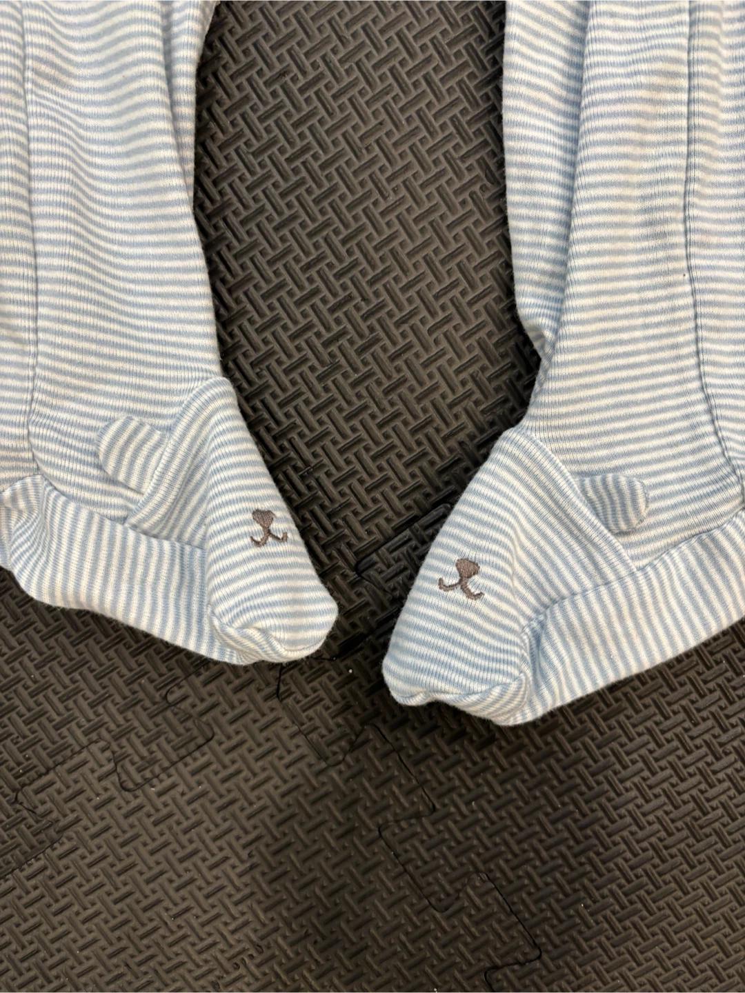 Carter's Baby Striped Pajamas and Hat Set - photo 2