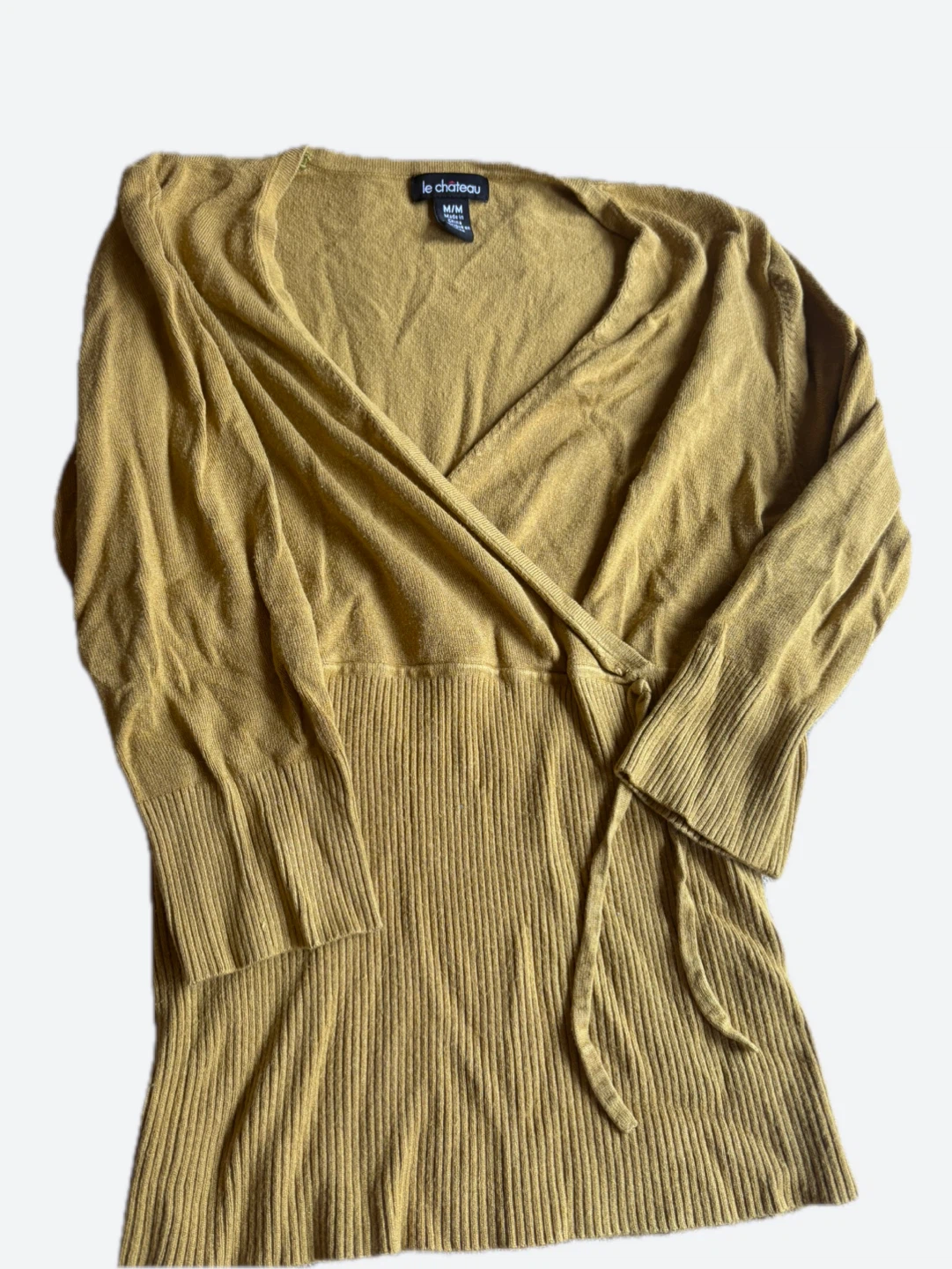 Le château and smart set Faux Wrap Knit Top - photo 2