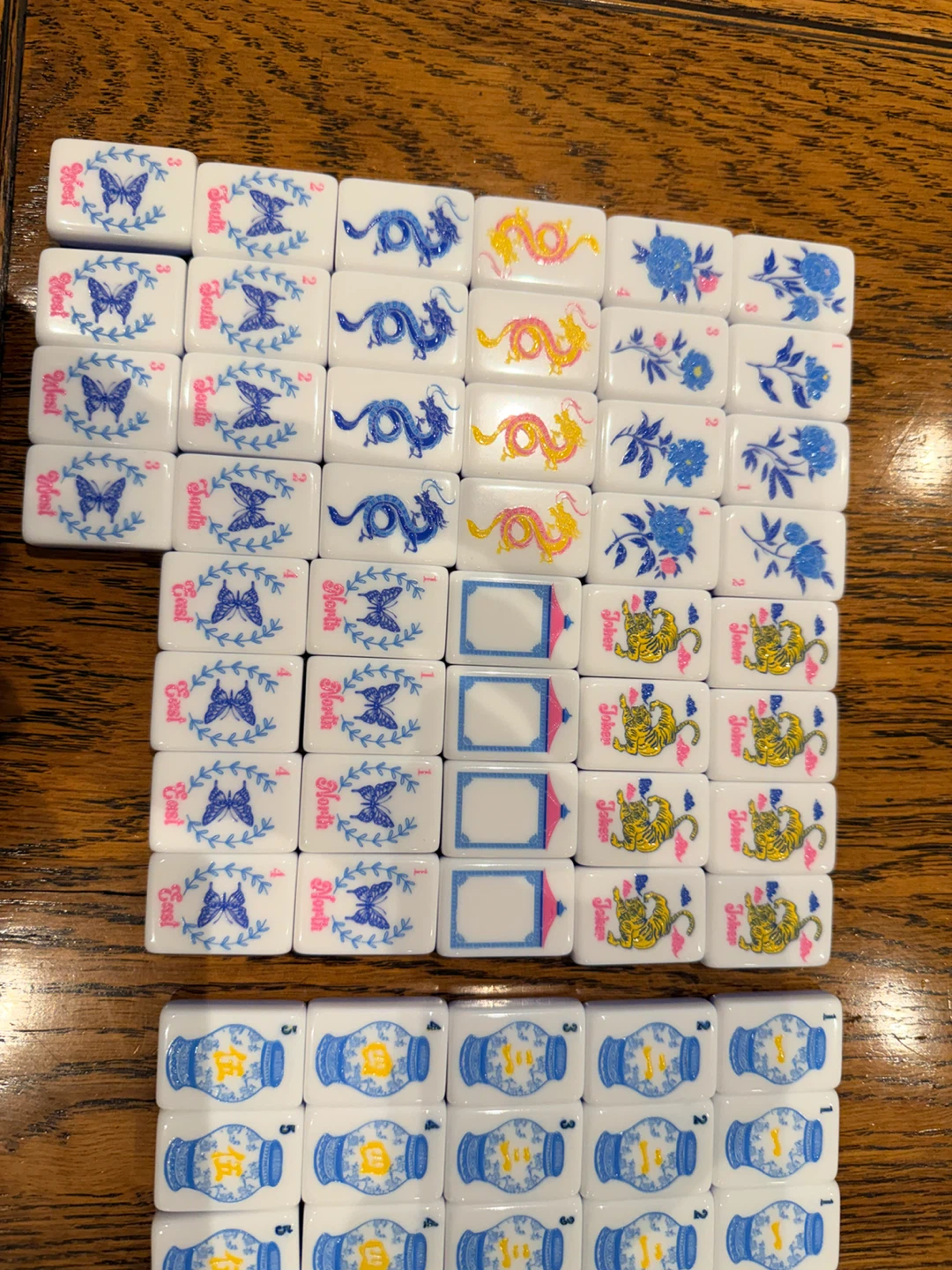 Mahjong Set - Decorative Tiles - photo 3