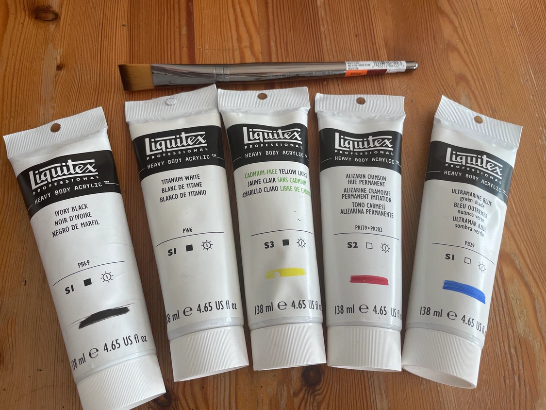 Liquitex Professional Heavy Body Acrylic Paints Large tubes