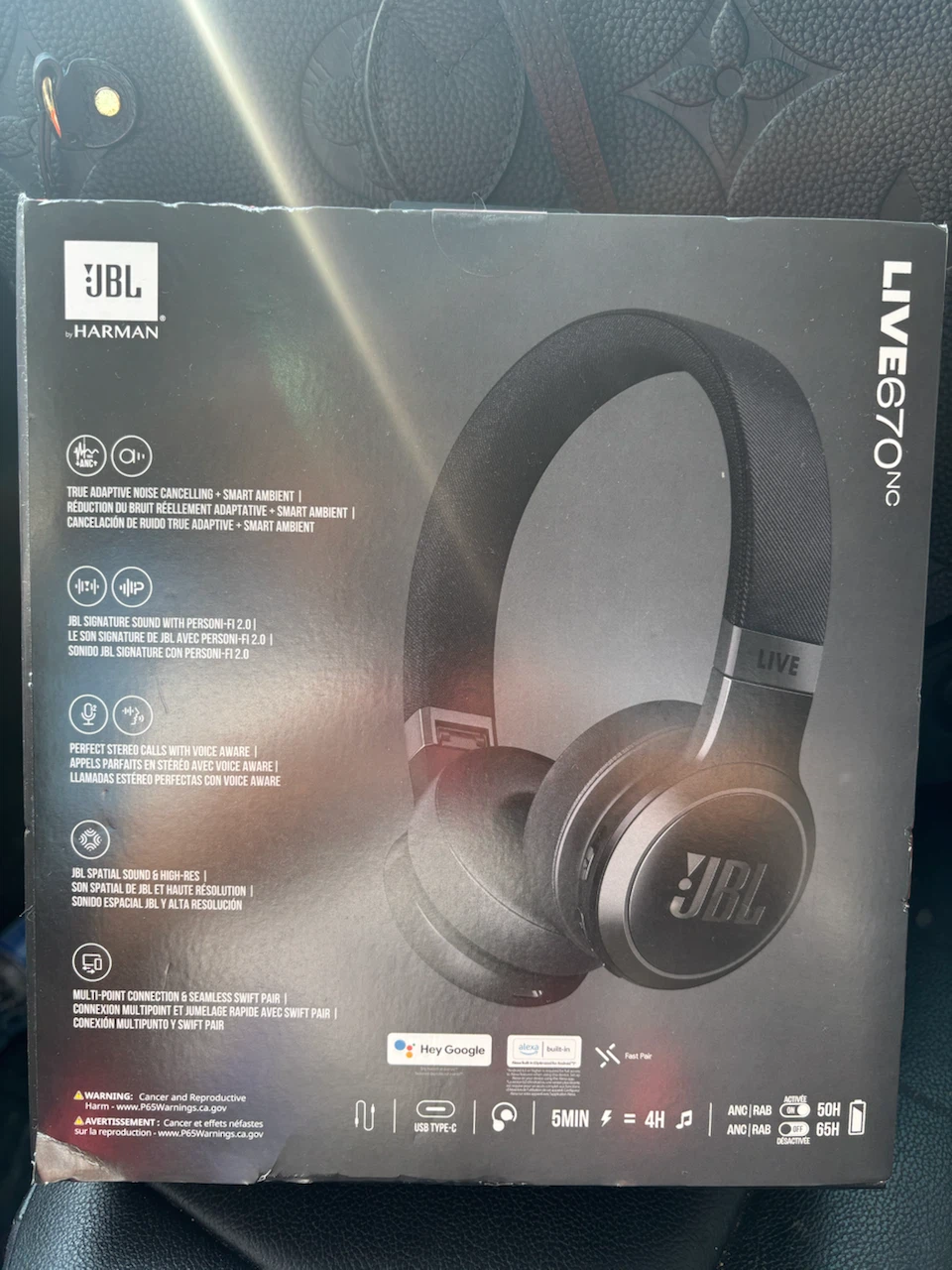 JBL LIVE 670NC Wireless Headphones - photo 2