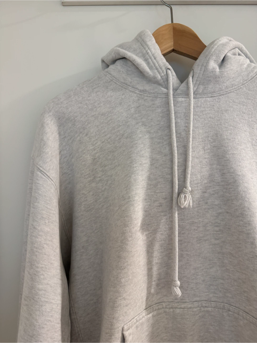 Aritzia TNA Cozy Fleeze Grey Hoodie – Size 2 - photo 3