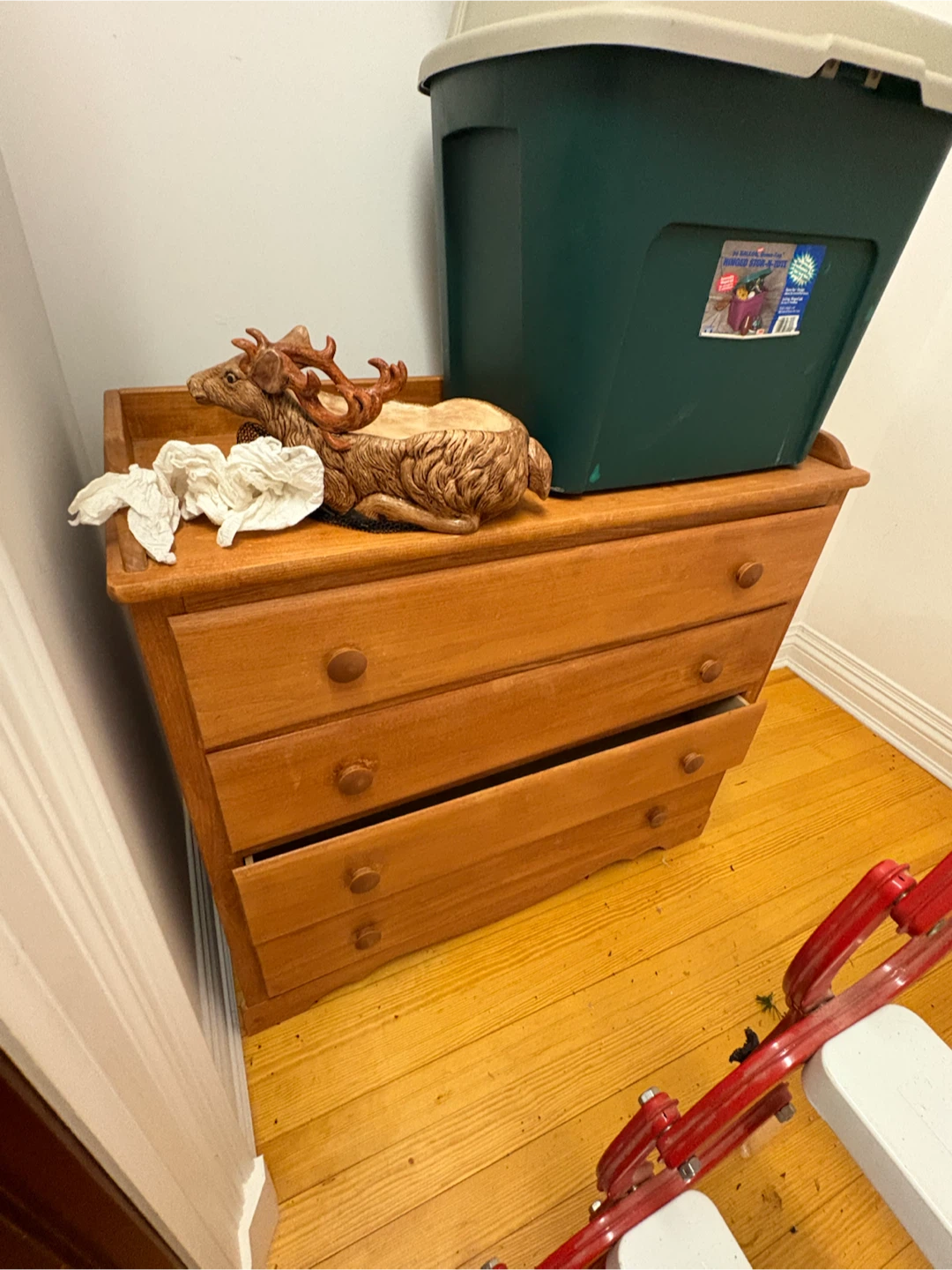 Wooden 4-Drawer Dresser - photo 2