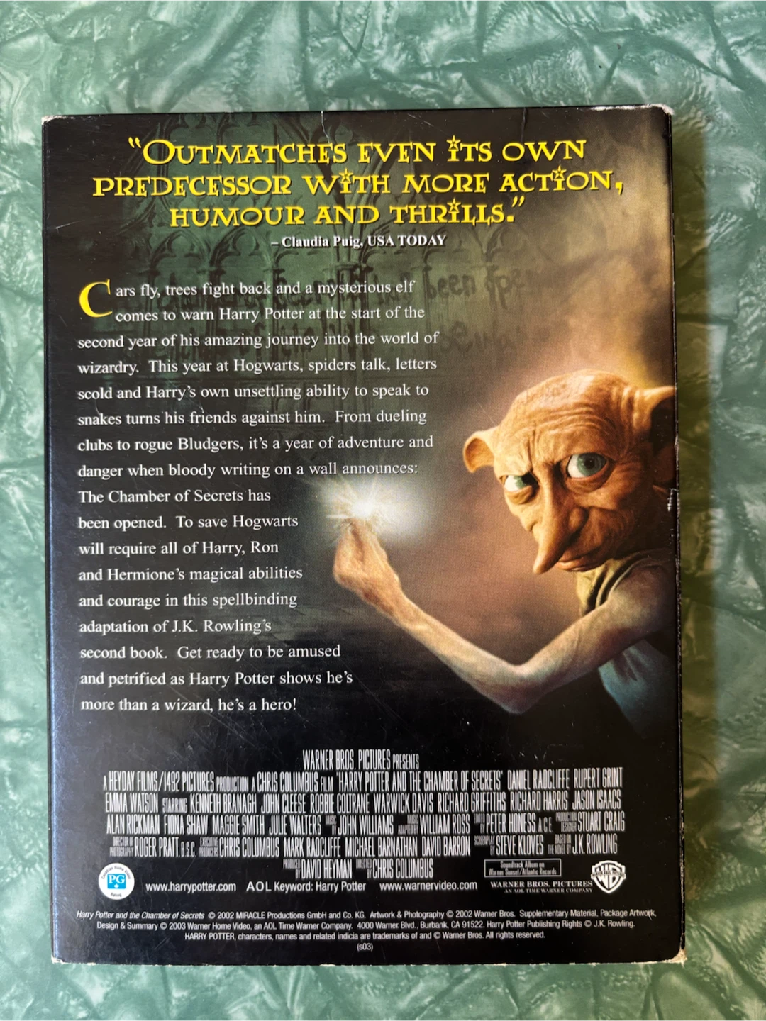 Harry Potter and the Chamber of Secrets DVD - photo 2