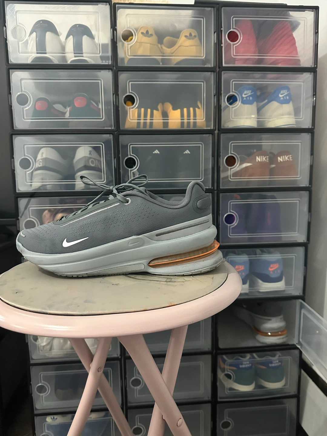 Nike Air Max Grey Running Shoes