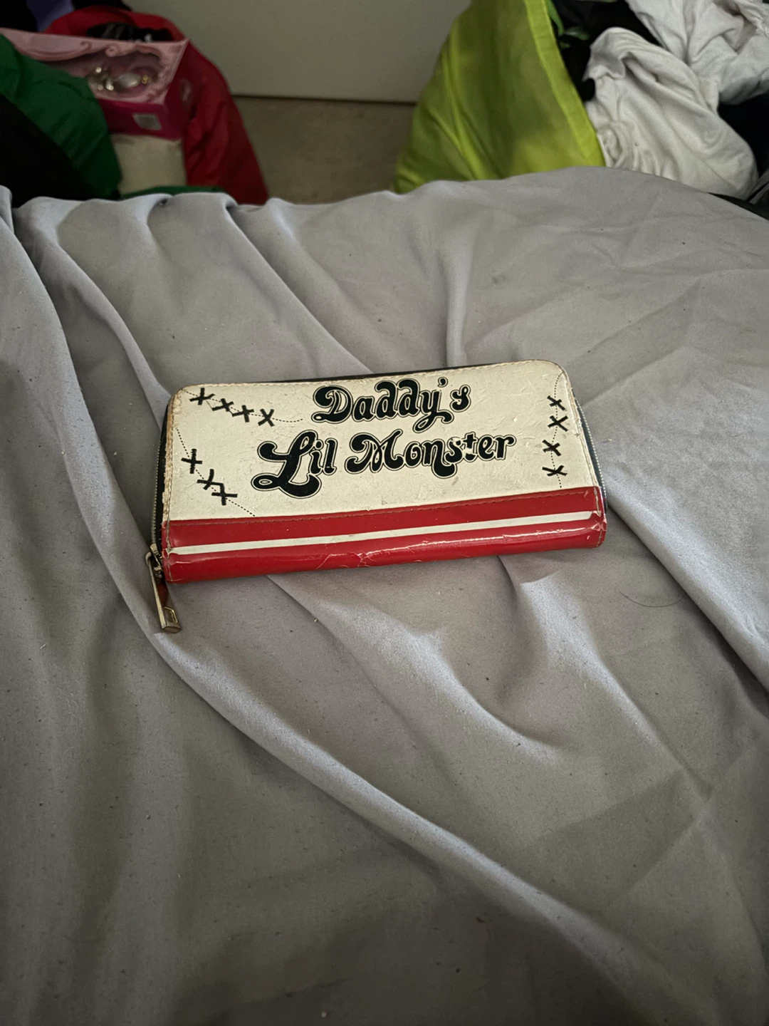 Harley Quinn Daddy’s little monster wallet