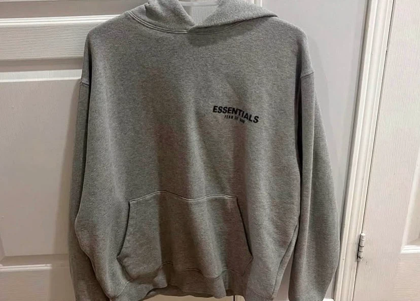 Fear of God Essentials Hoodie Grey