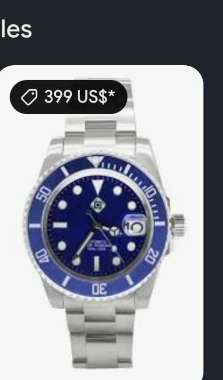 De oportunidad Reloj san Martín original  ojo brazalete delgado - photo 4