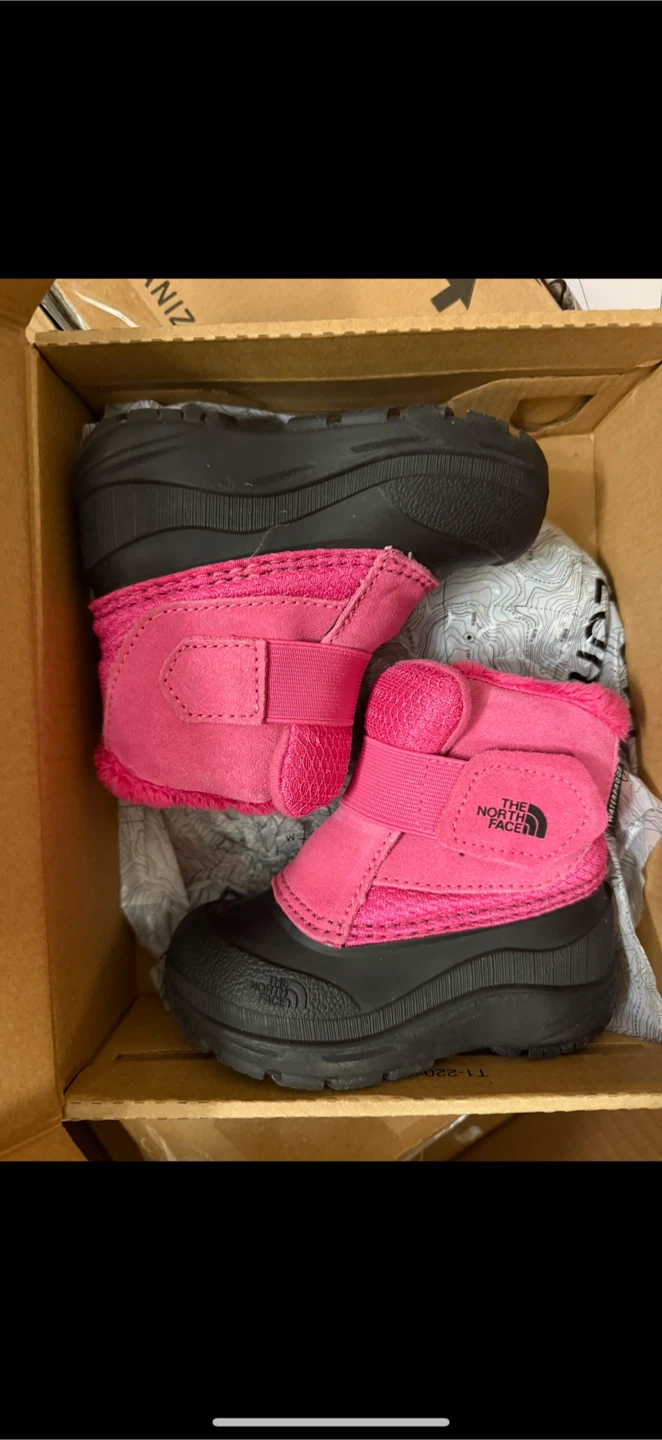 The North Face Pink Winter Boots