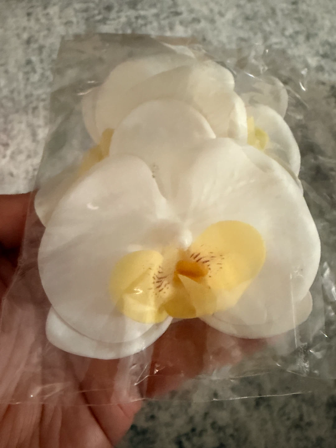 White Orchid Artificial Flowers - photo 2