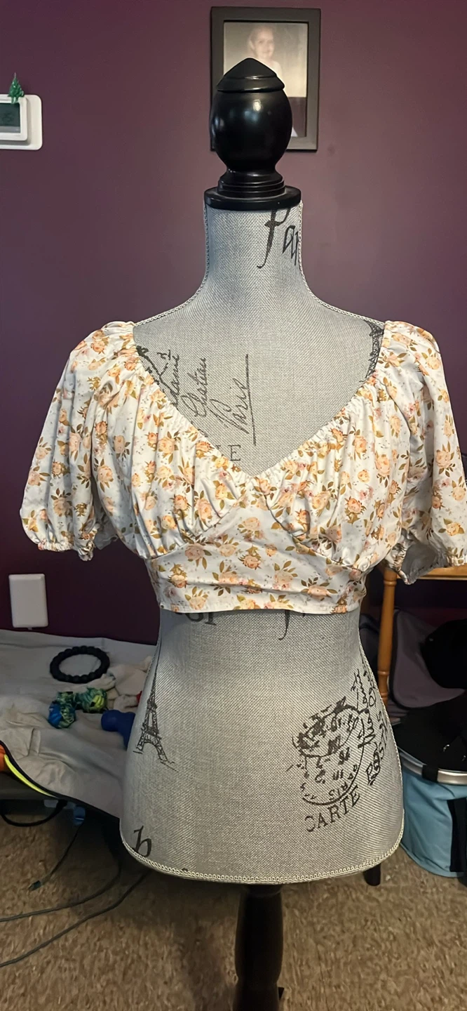 Floral Crop Top