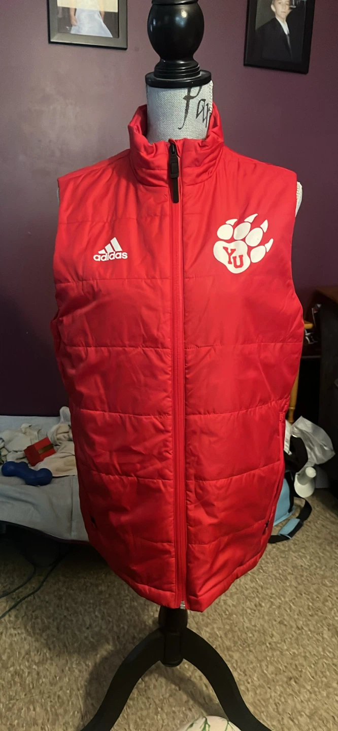 Adidas Puffer Vest - Red