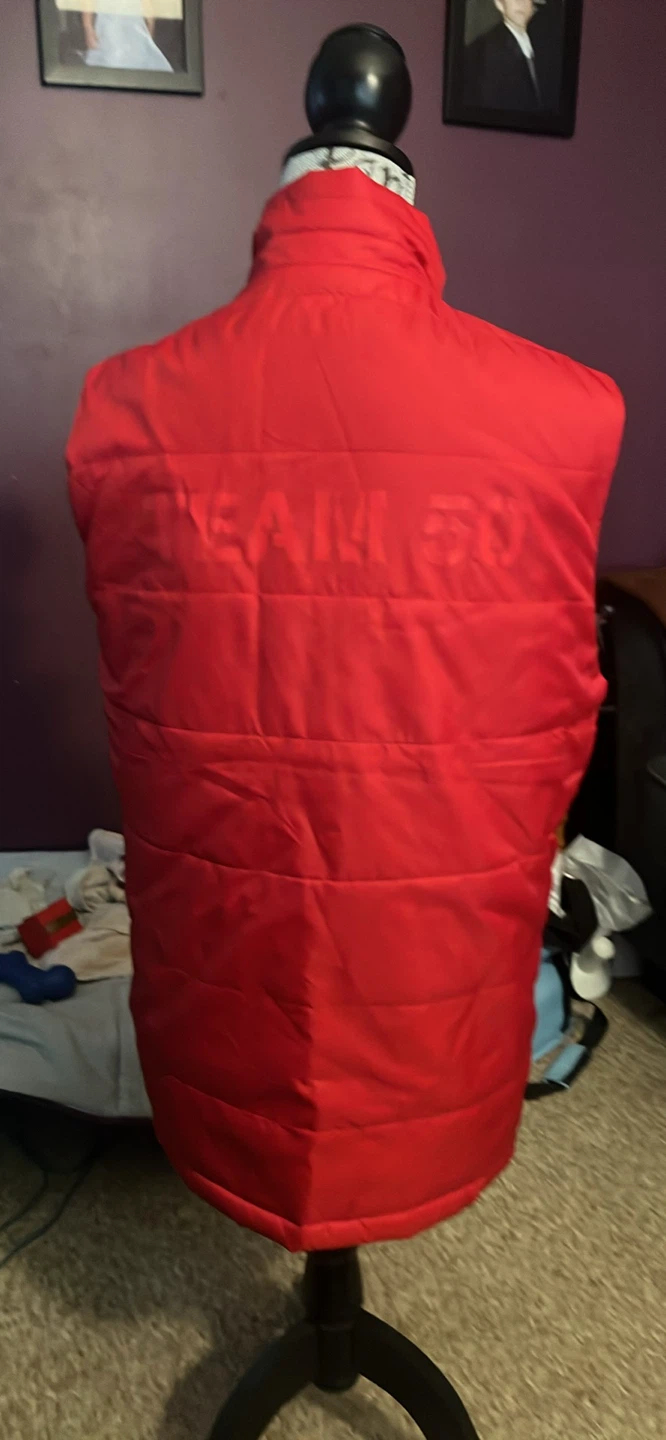 Adidas Puffer Vest - Red - photo 2
