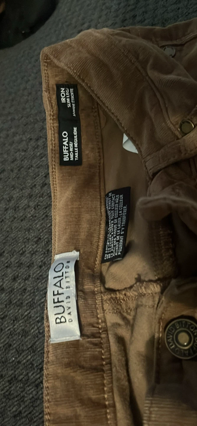 Buffalo David Bitton Iron Slim Leg Corduroy Pants - photo 2