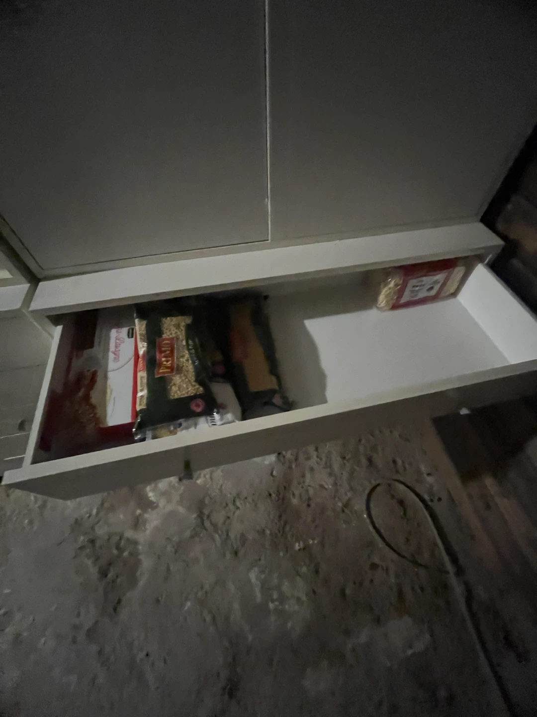 White Storage Cabinets with Drawers - photo 4