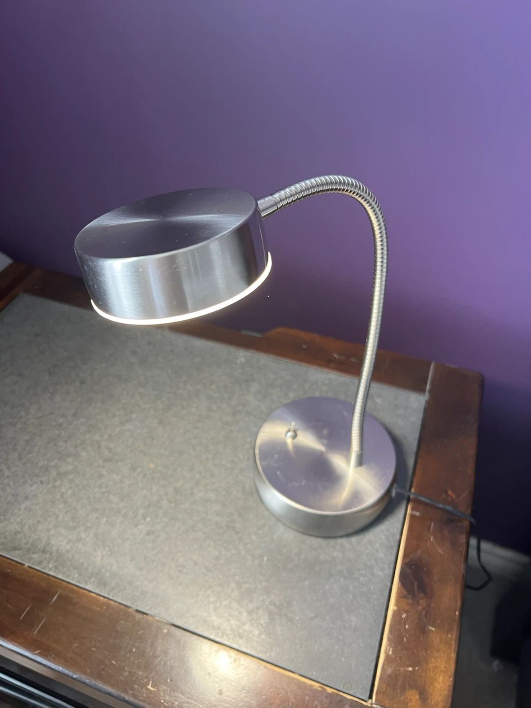 Intertek Metal Desk Lamp with Gooseneck