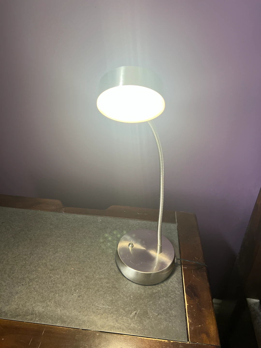 Intertek Metal Desk Lamp with Gooseneck - photo 2