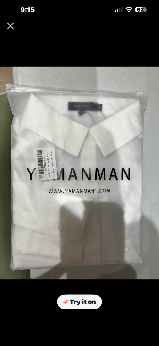 New Ladies White Shirt