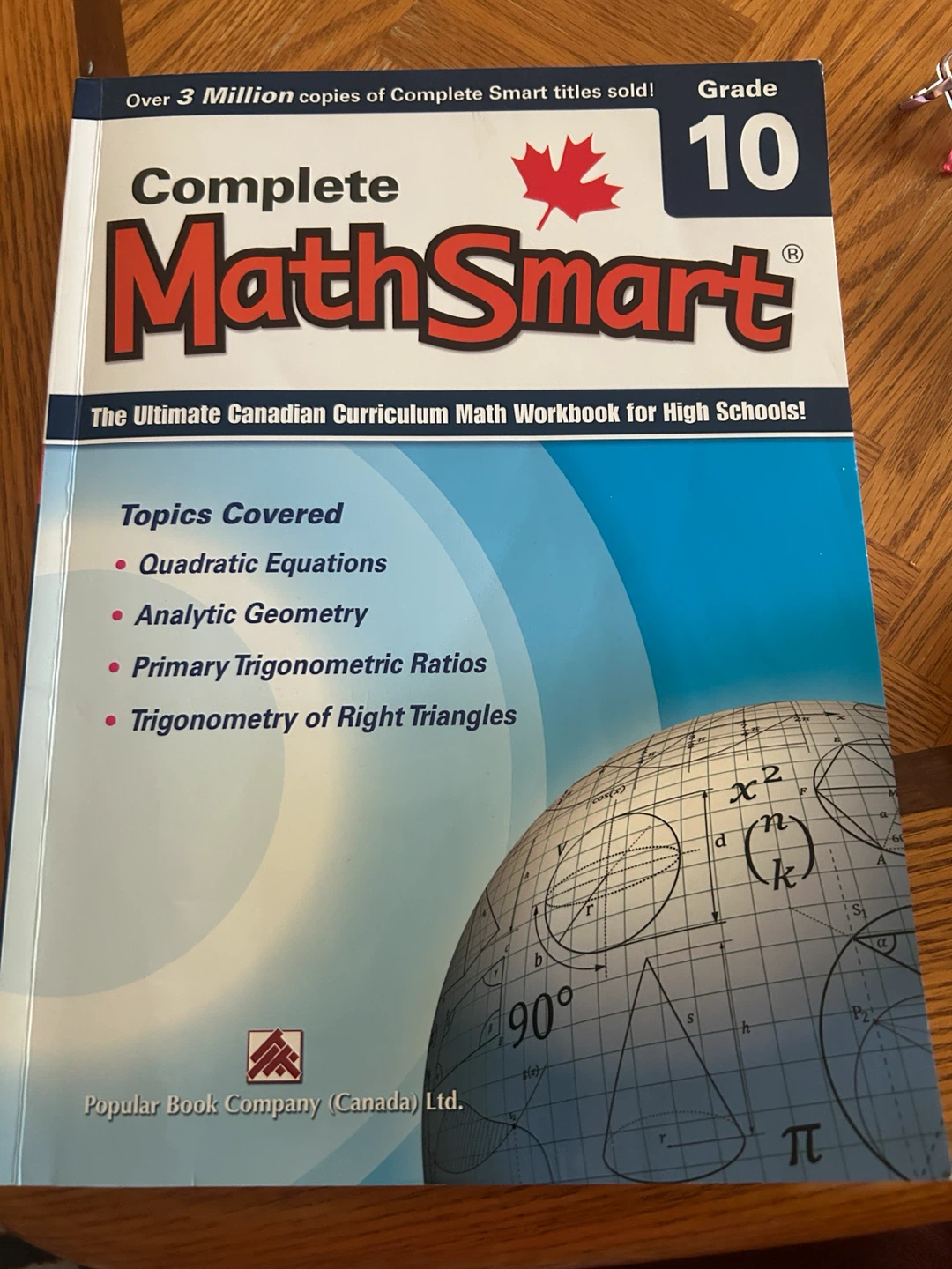 Complete Math Smart Grade 10 Workbook