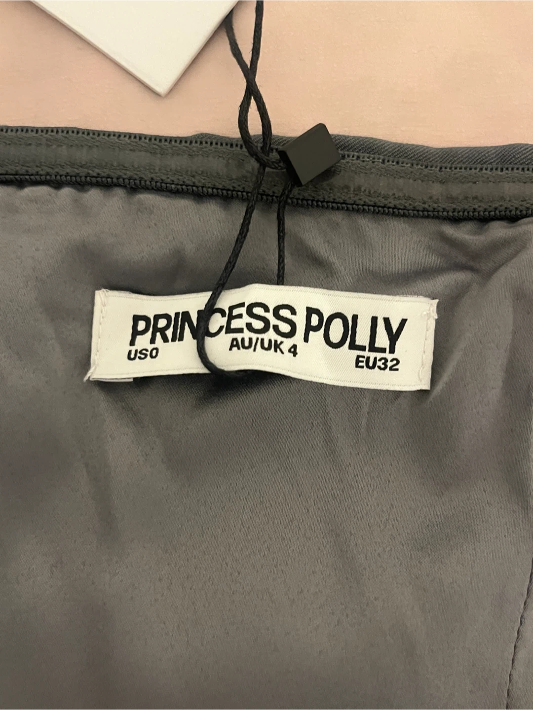 Princess Polly Archer Corset Top in Slate Grey - photo 3
