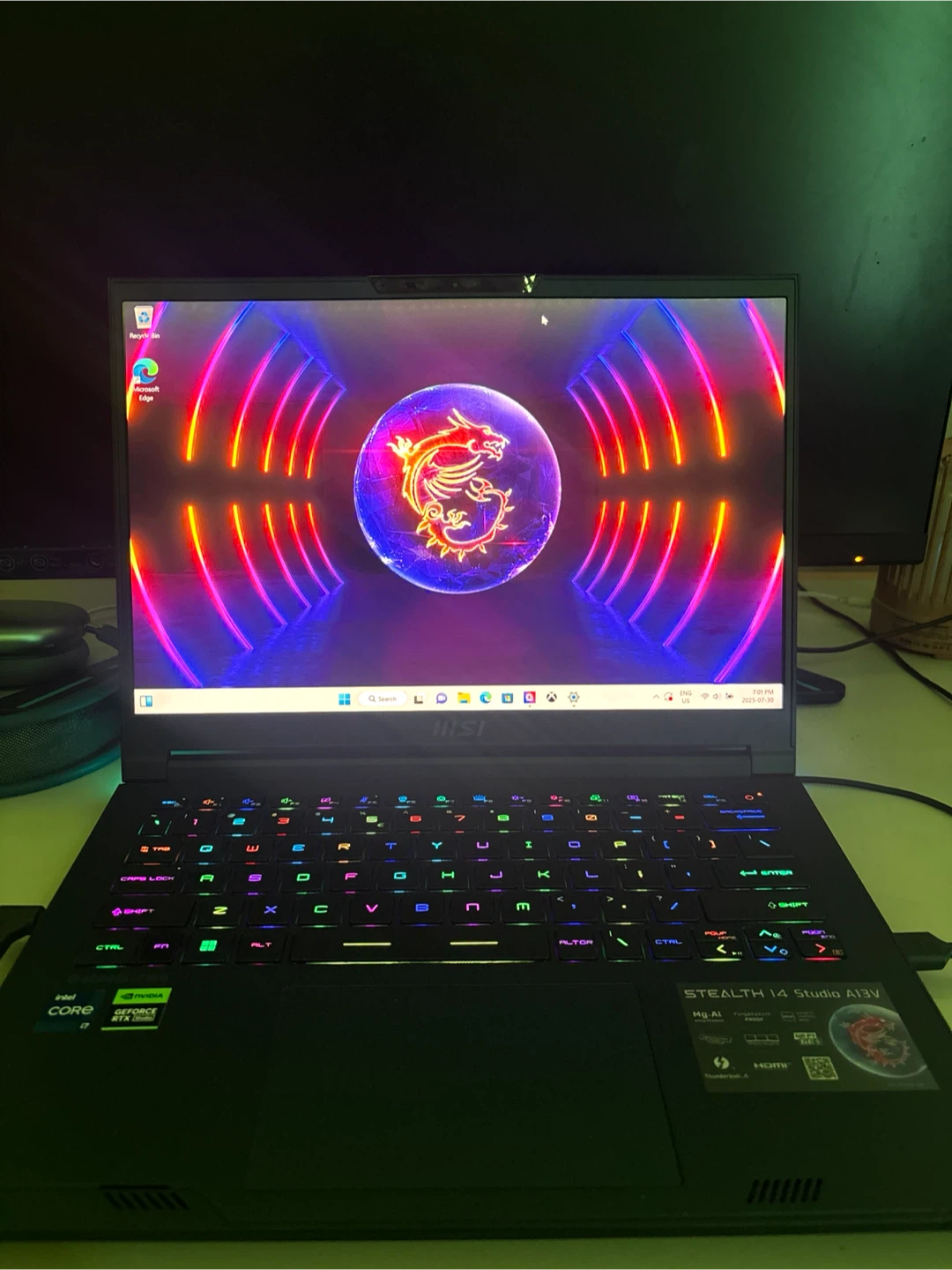 MSI Stealth 14 Studio Gaming Laptop