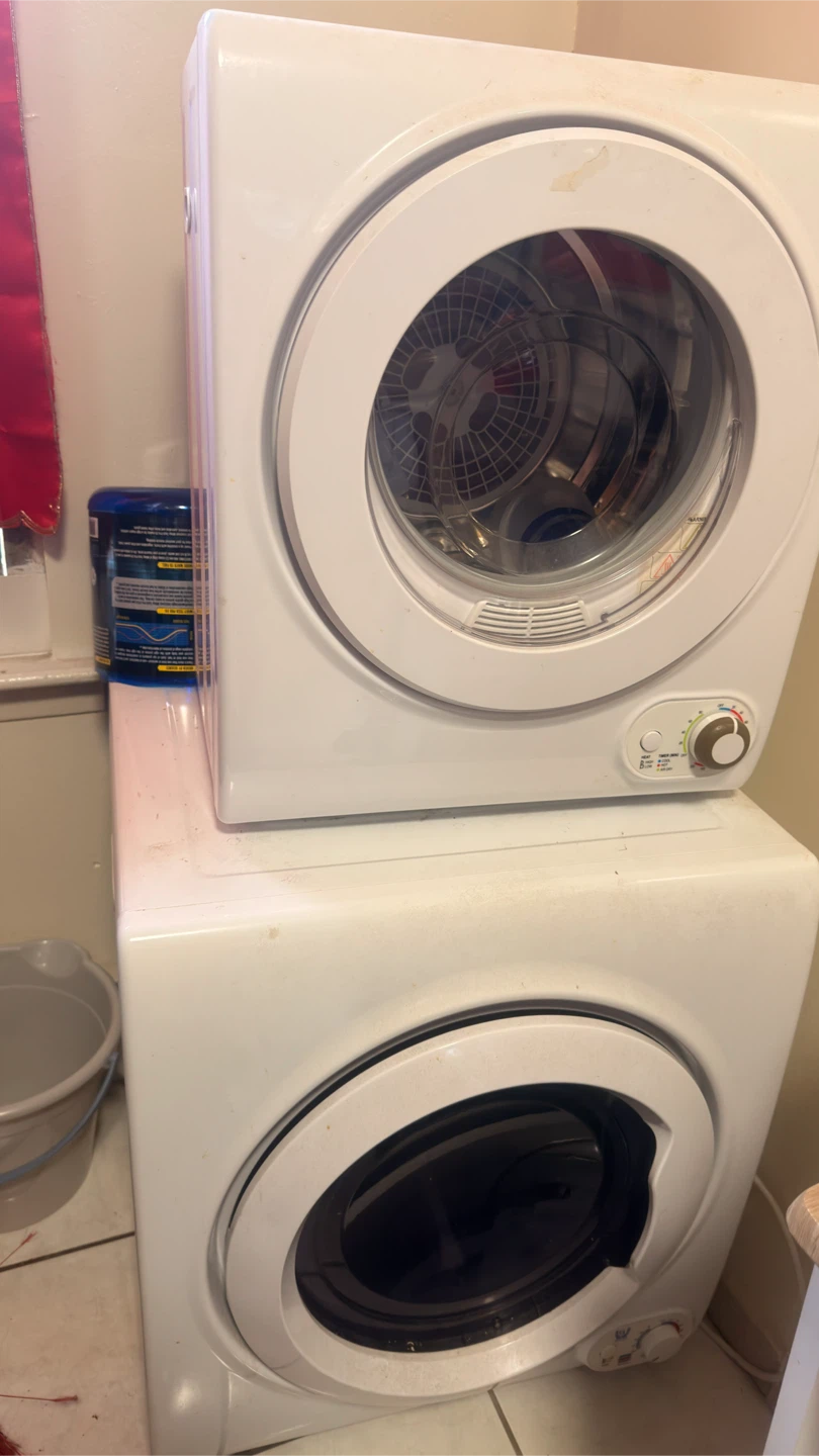 White Compact Clothes Dryer