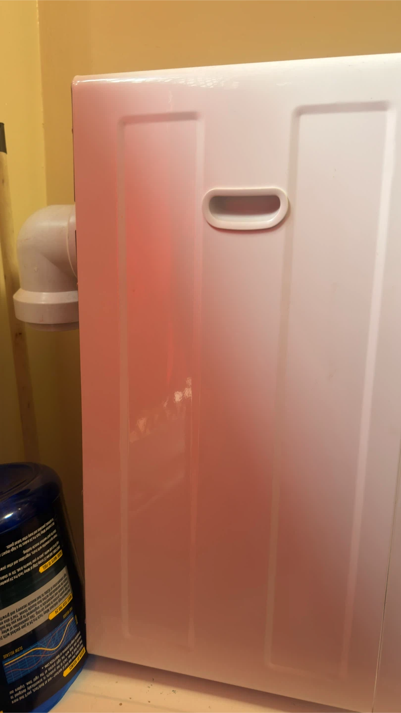 White Compact Clothes Dryer - photo 3
