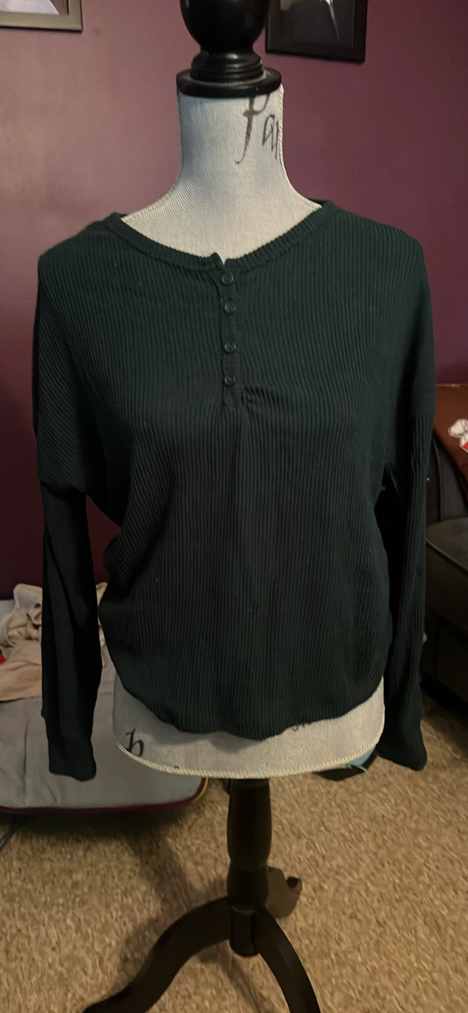 AE Henley Long Sleeve Shirt