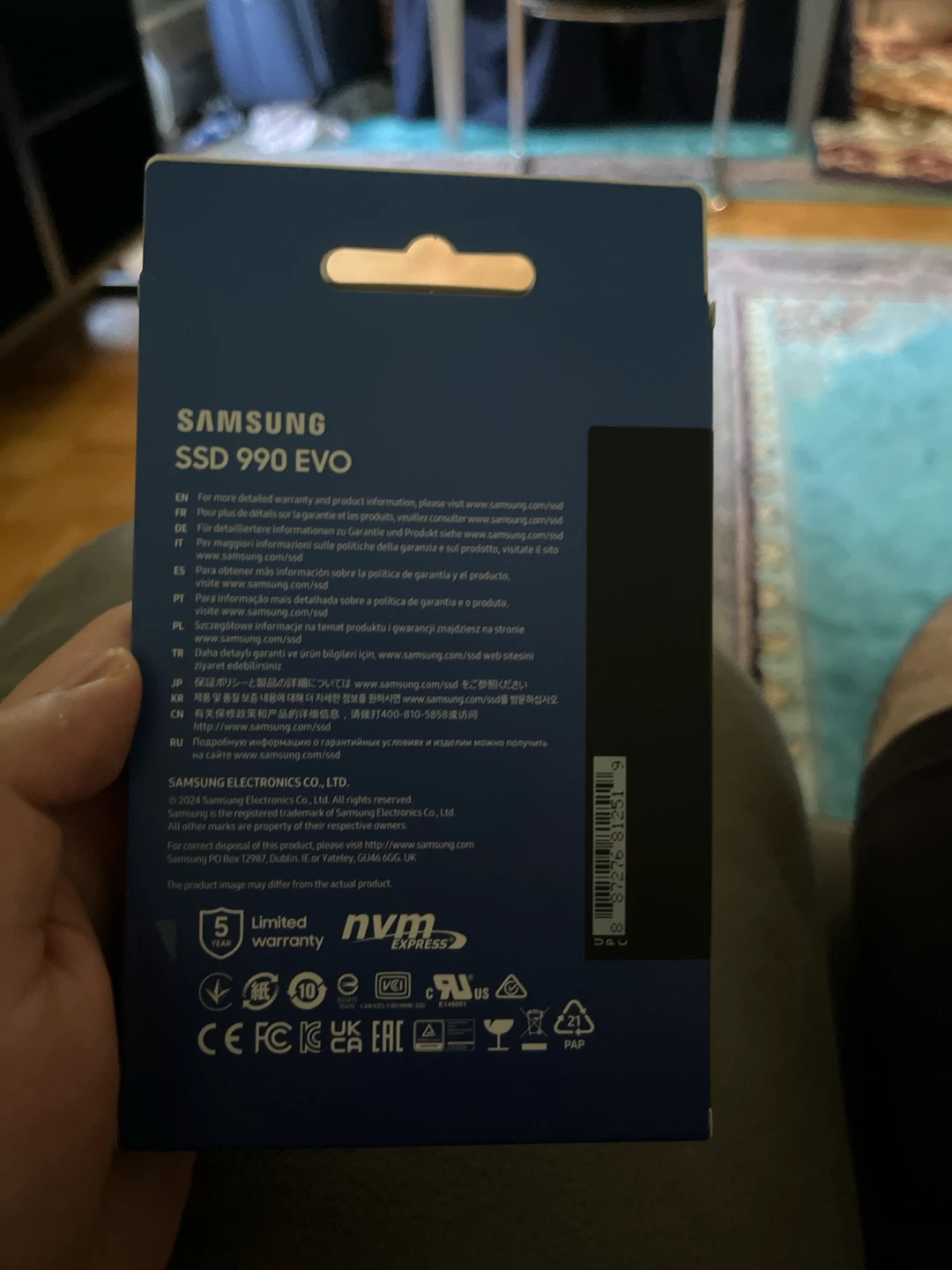 Samsung 990 EVO 1TB NVMe M.2 SSD - photo 2