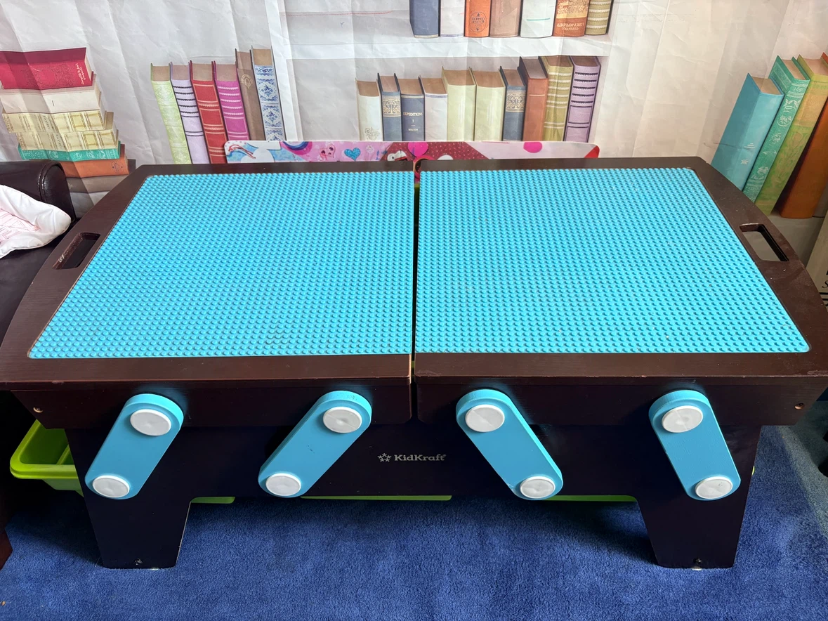 KidKraft Building Block Table with Storage Bins - photo 4