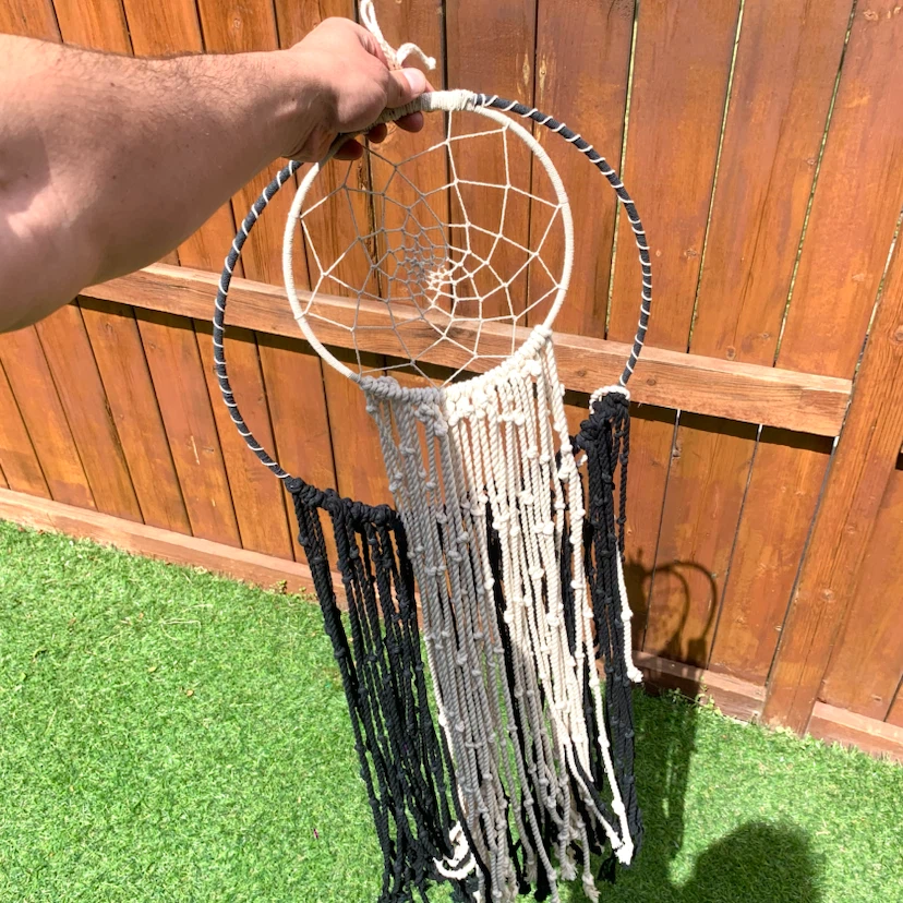 Large Macrame Dream Catcher Wall Hanging Boho Home Decor Art