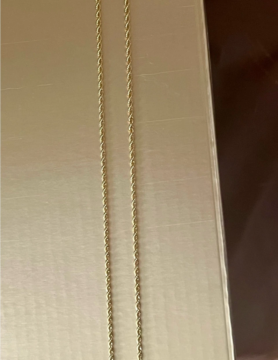 Swarovski Gold Tone Rope Chain Necklace - photo 2