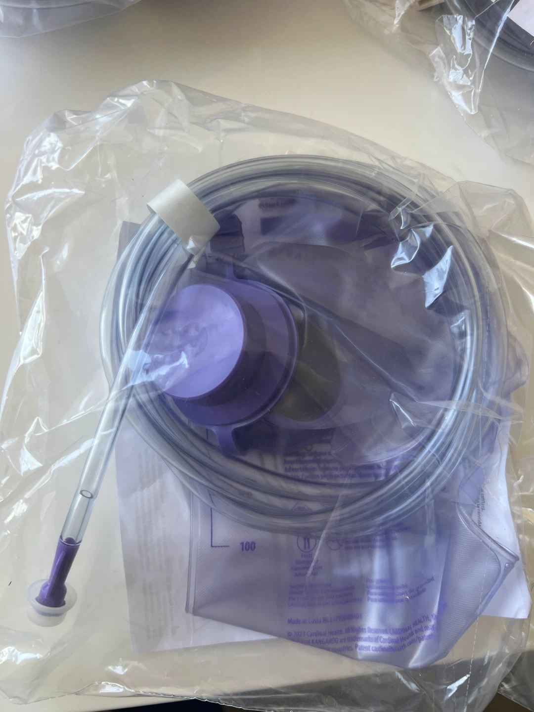 Cardinal Health Kangaroo Gravity Feeding Bag 1000 mL - photo 2