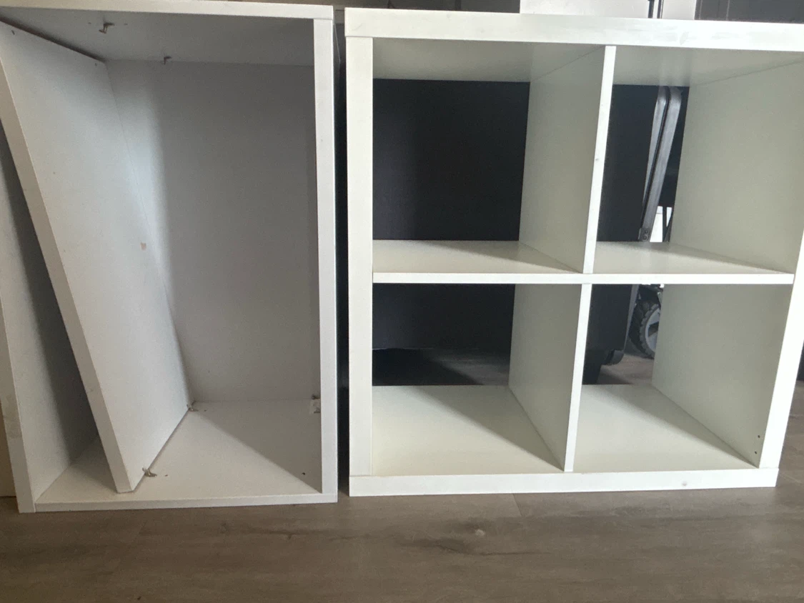 White Cube Shelf Unit