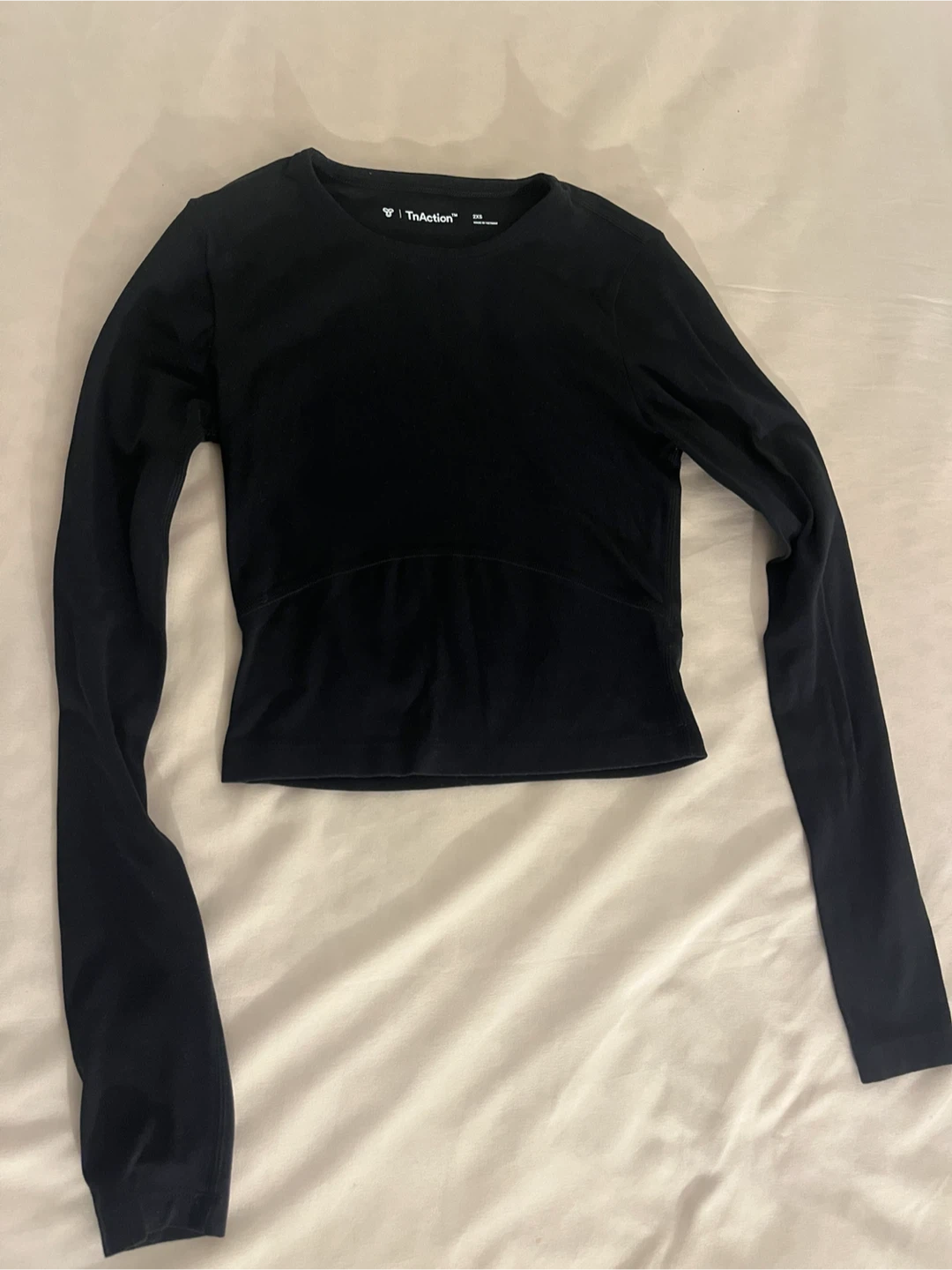 TNA Black Long Sleeve Top
