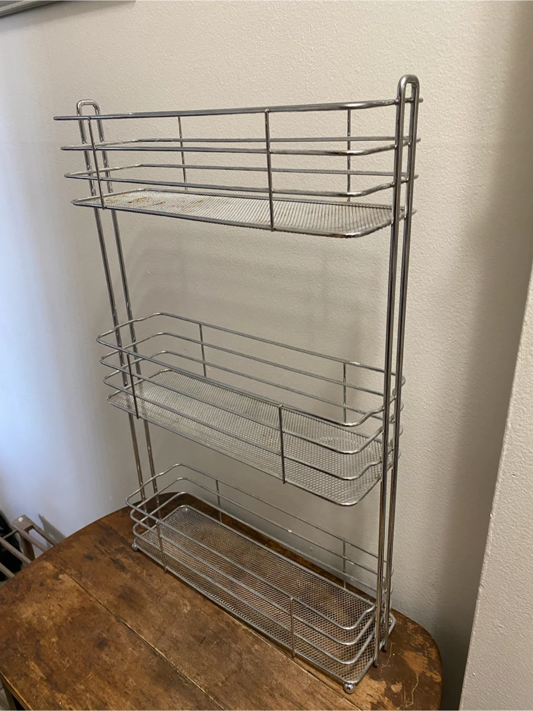 3-Tier Metal Wire Rack Shelf