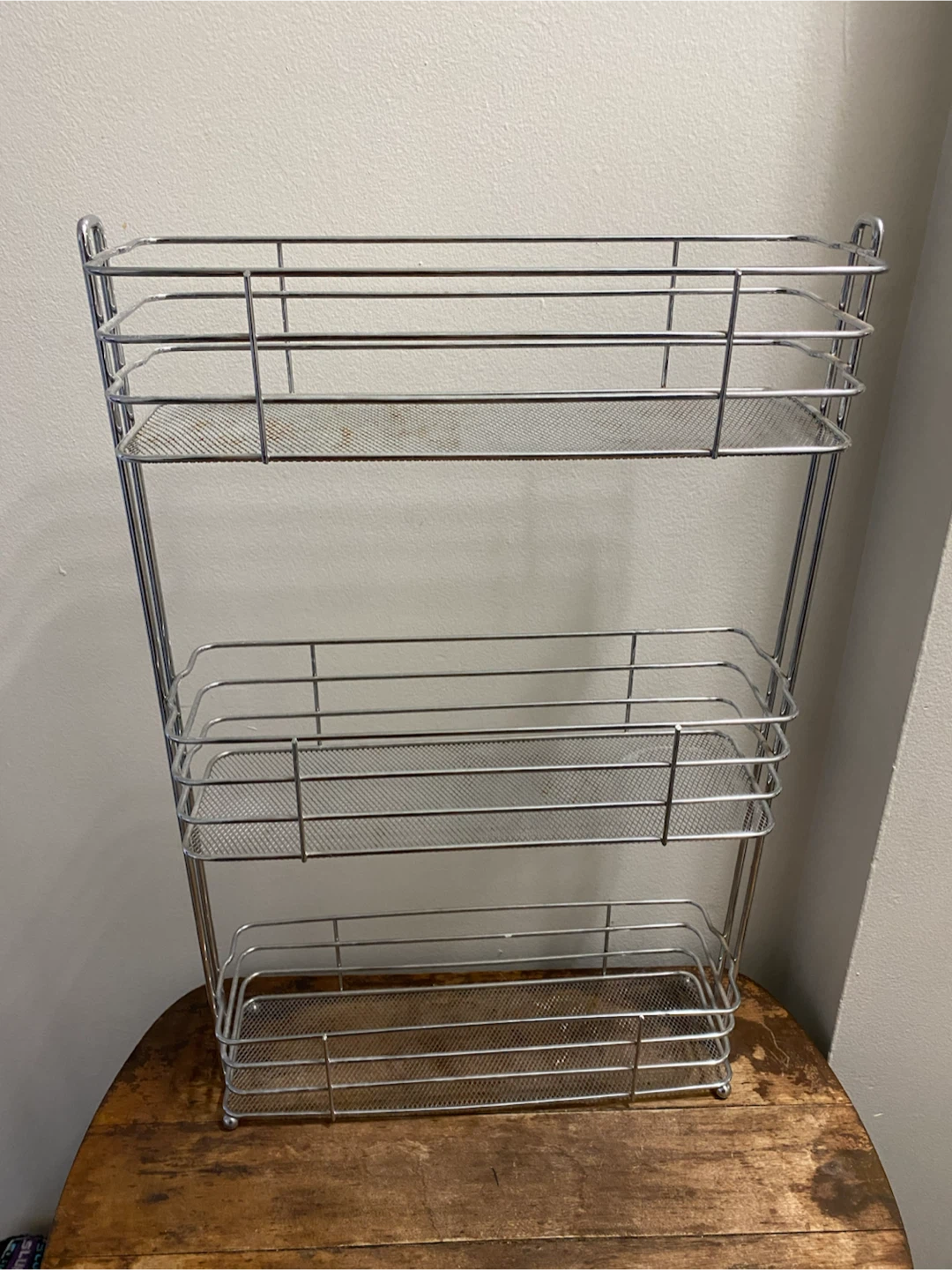3-Tier Metal Wire Rack Shelf - photo 2