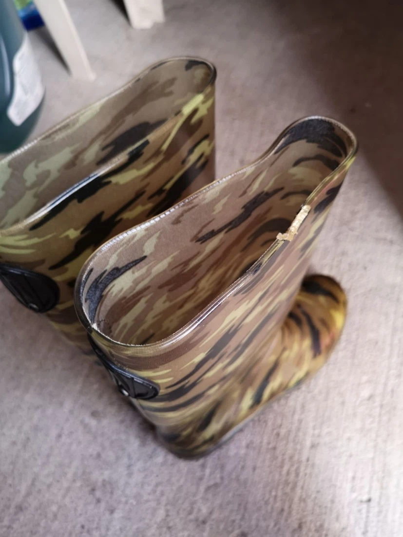 Children's Camo Rain Boots