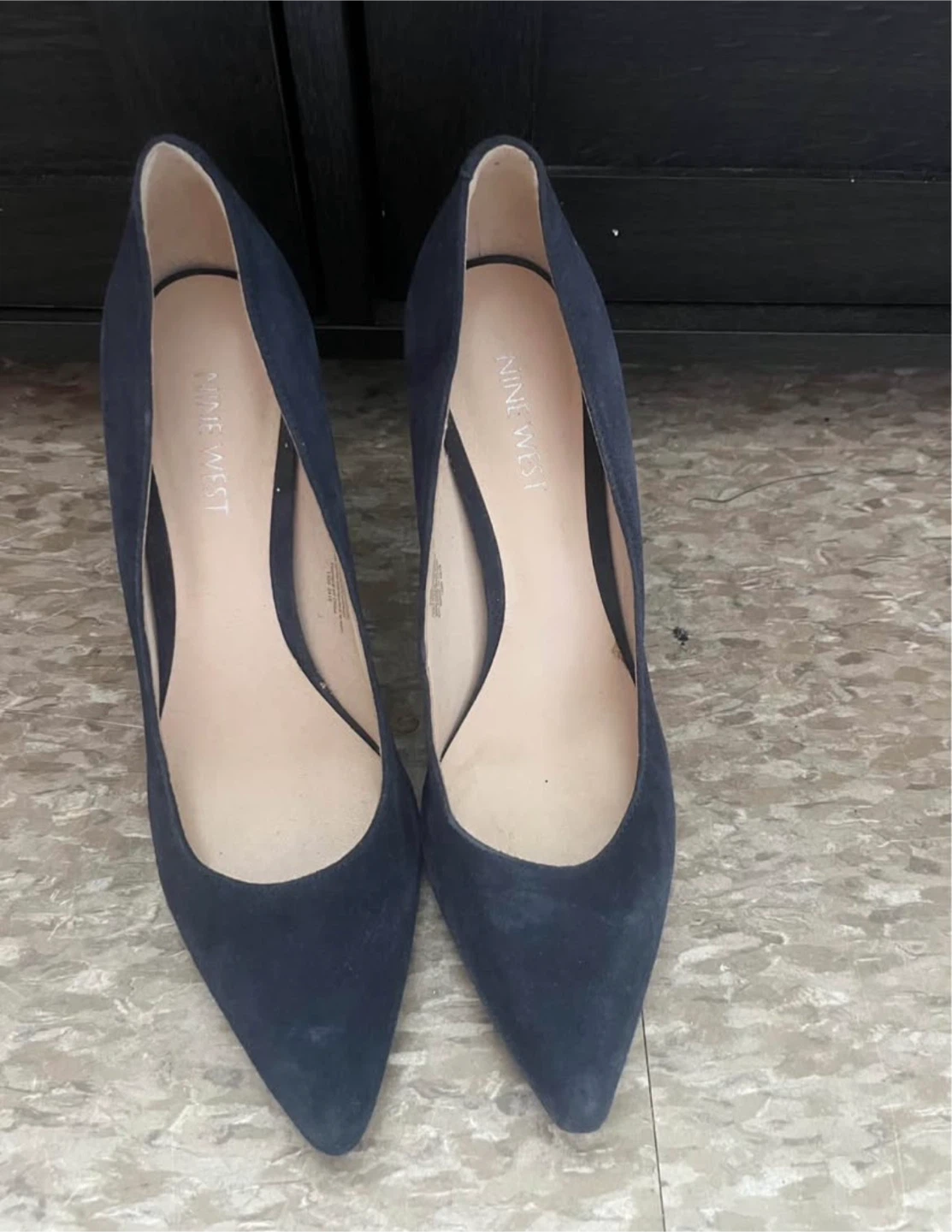 Nine West Women's Navy Suede Pumps - photo 2