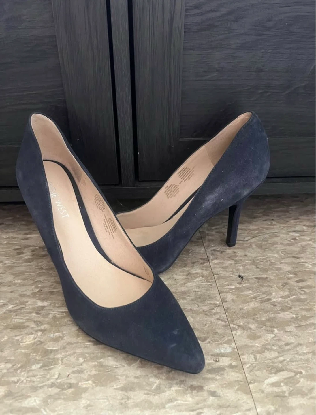 Nine West Women's Navy Suede Pumps - photo 3