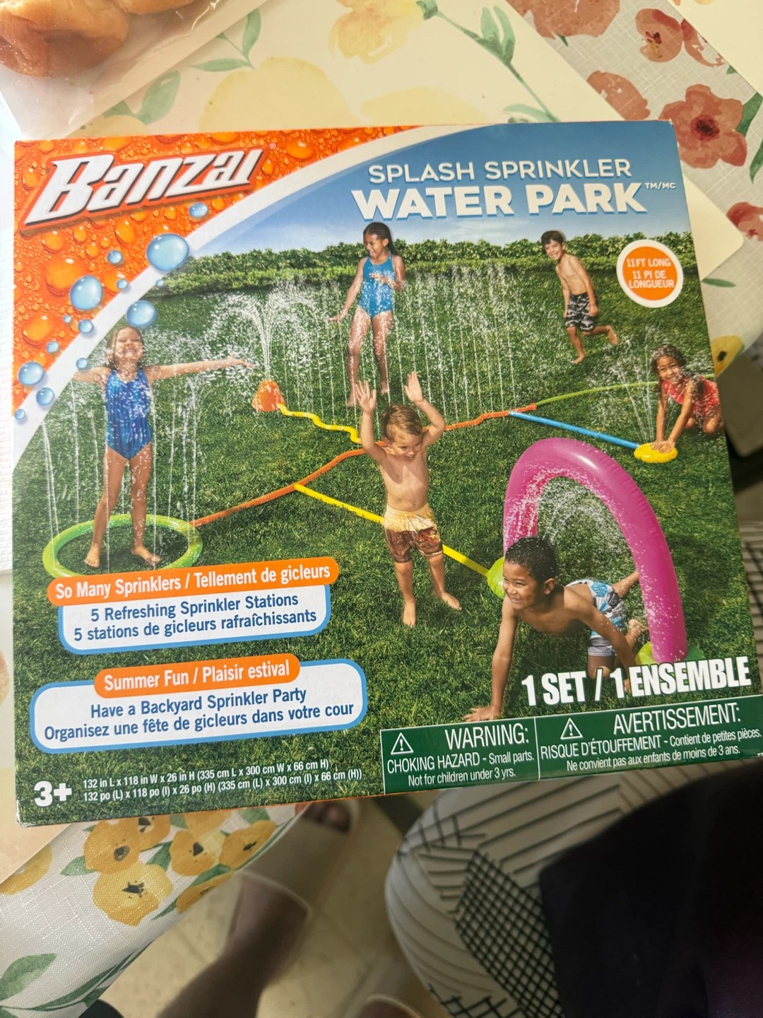 Banzai Splash Sprinkler Water Park
