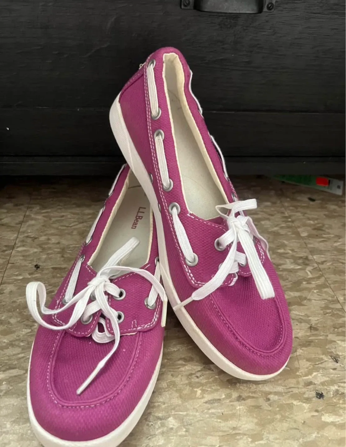L.L.Bean Women's Boat Shoes - Pink - Size 8