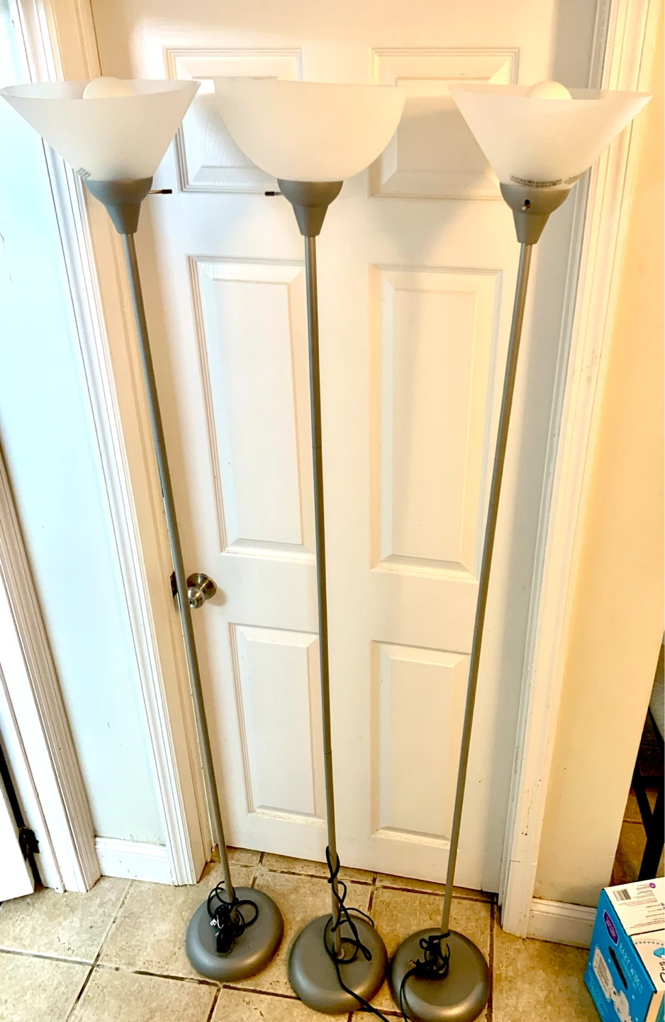 Set of 3 Floor Lamps - photo 2
