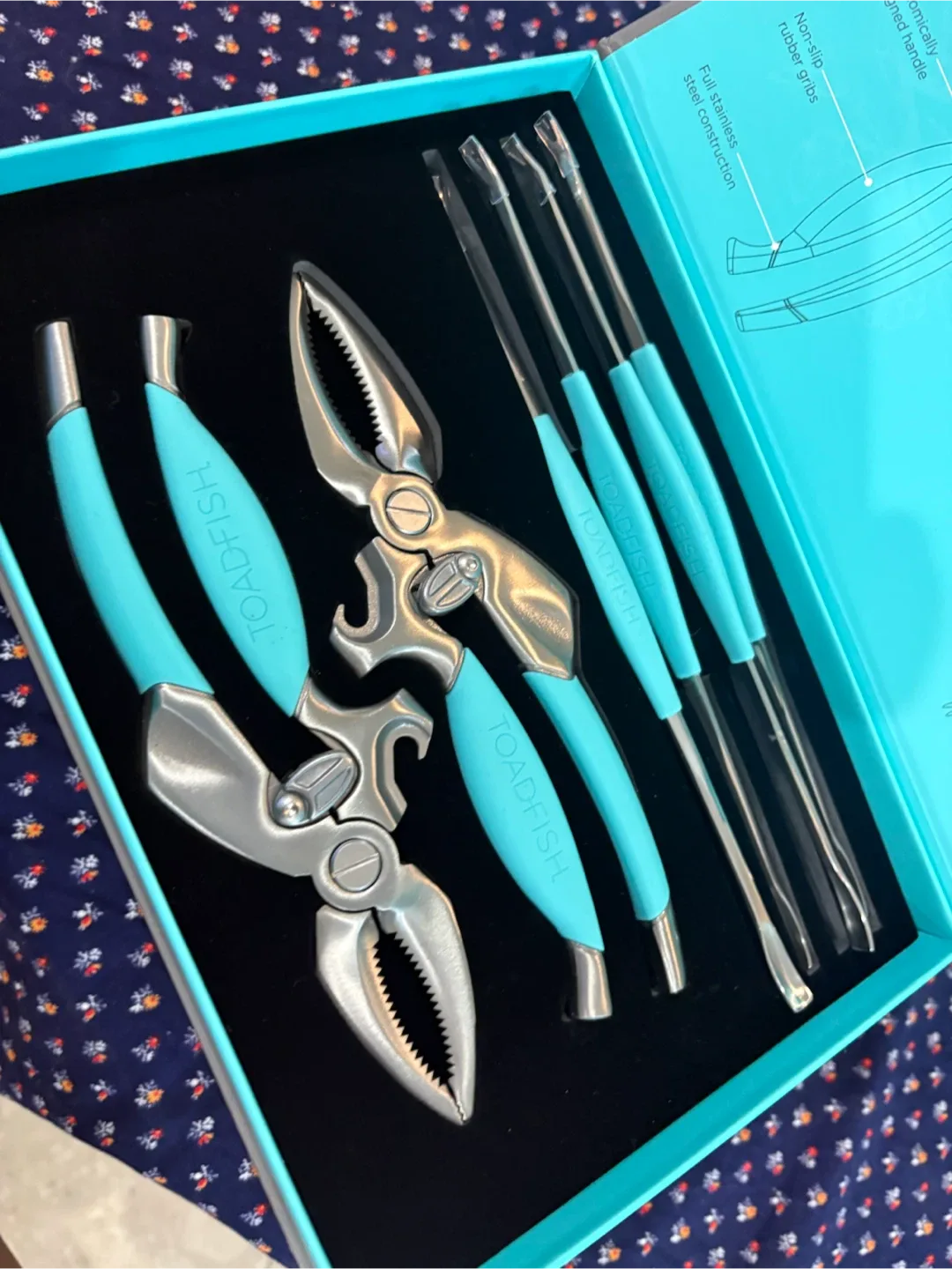 Toadfish Crab & Lobster Tool Set