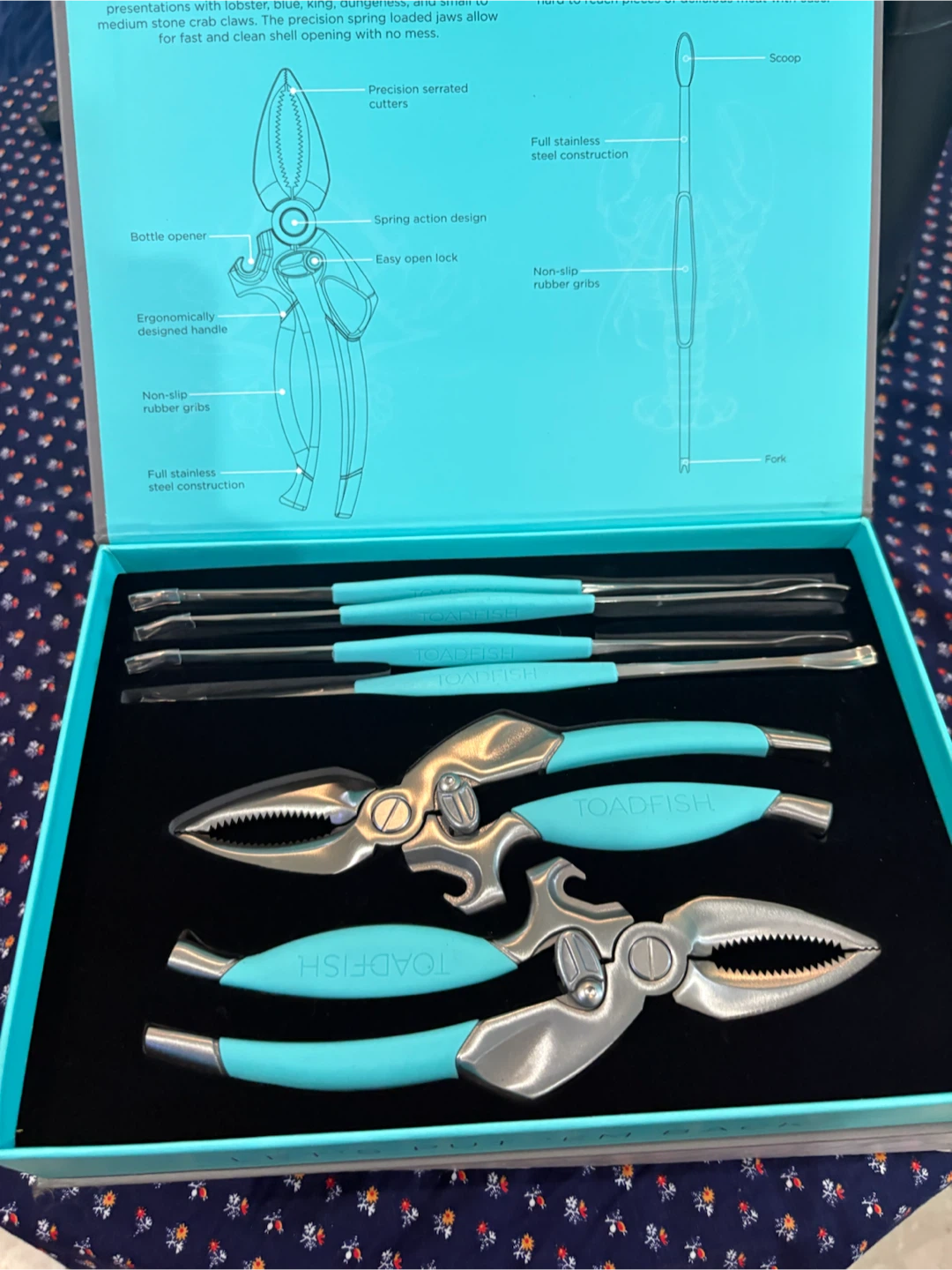 Toadfish Crab & Lobster Tool Set - photo 4