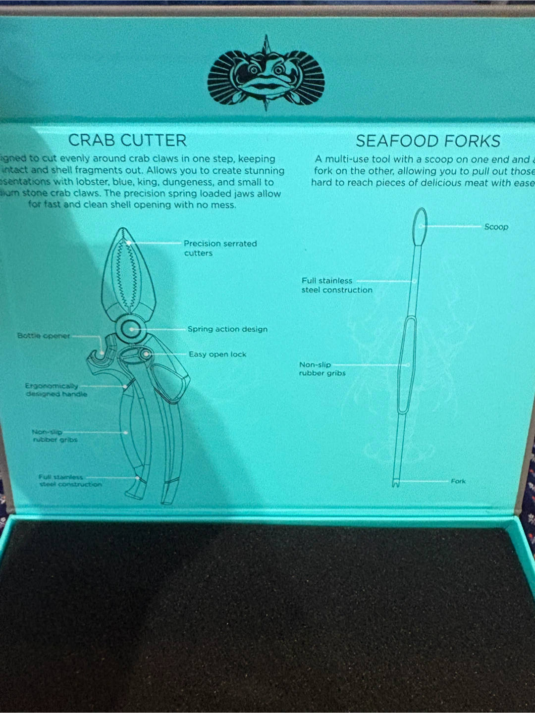 Toadfish Crab & Lobster Tool Set - photo 5