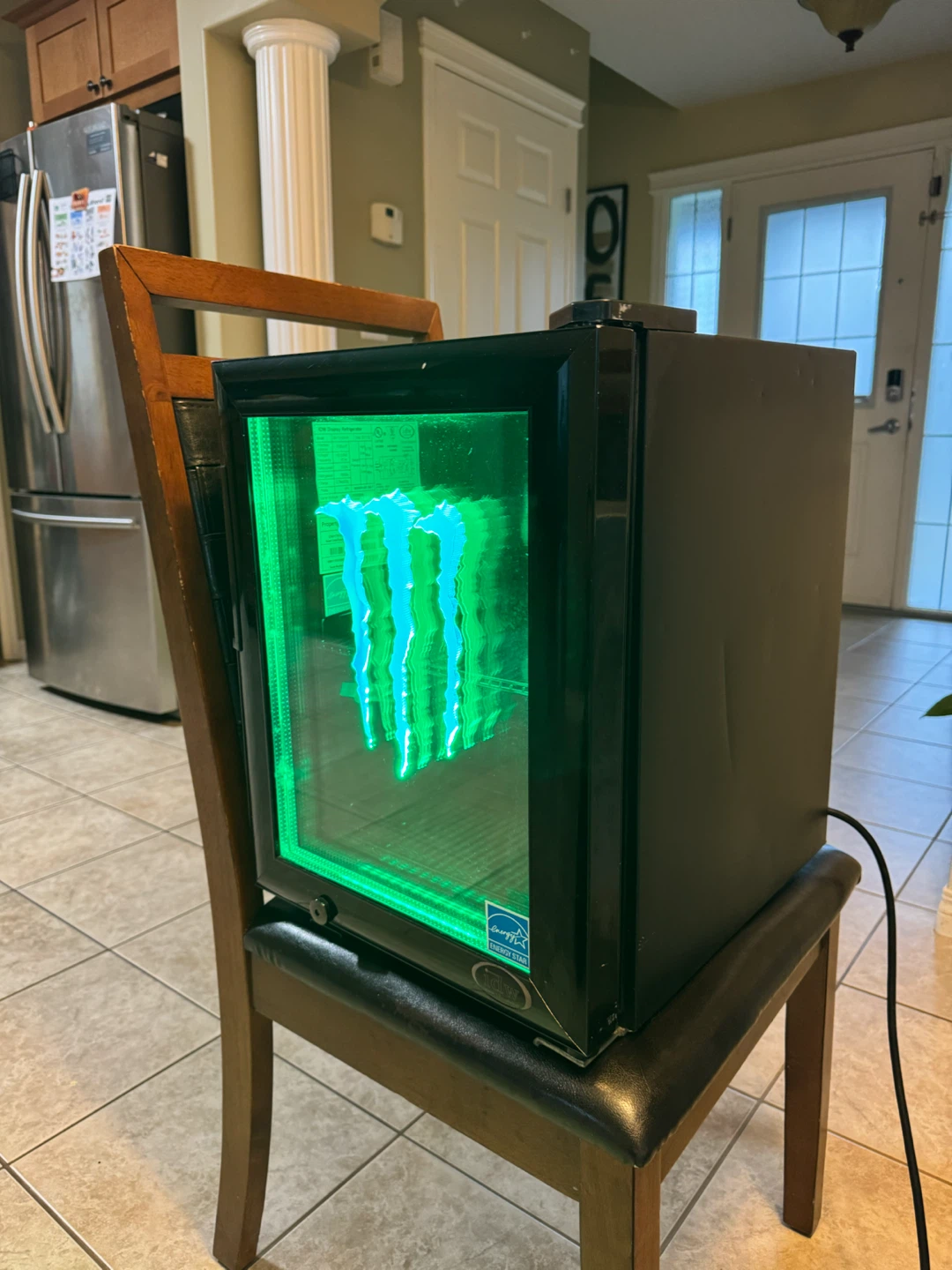 Monster energy mini fridge