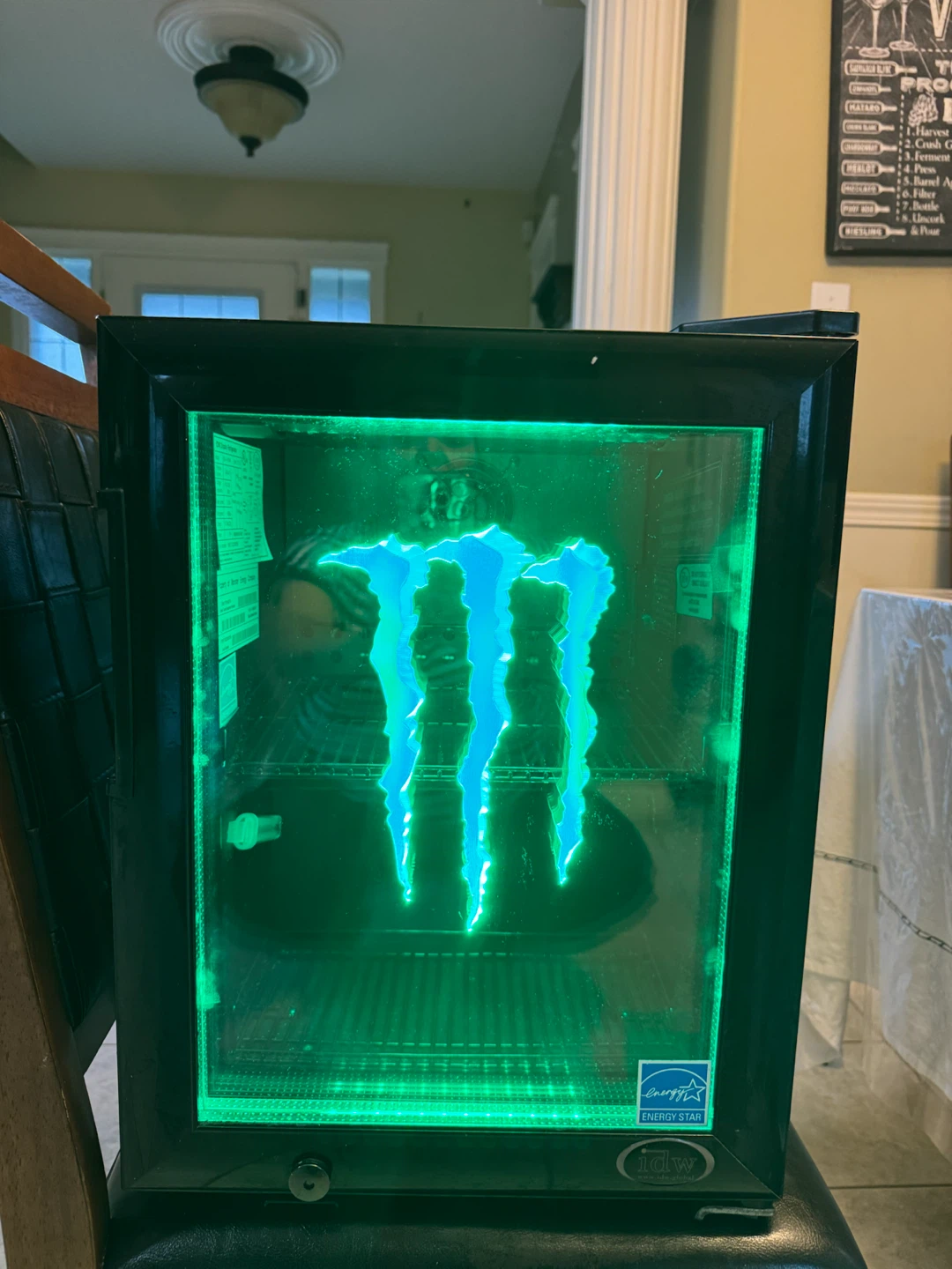 Monster energy mini fridge - photo 3