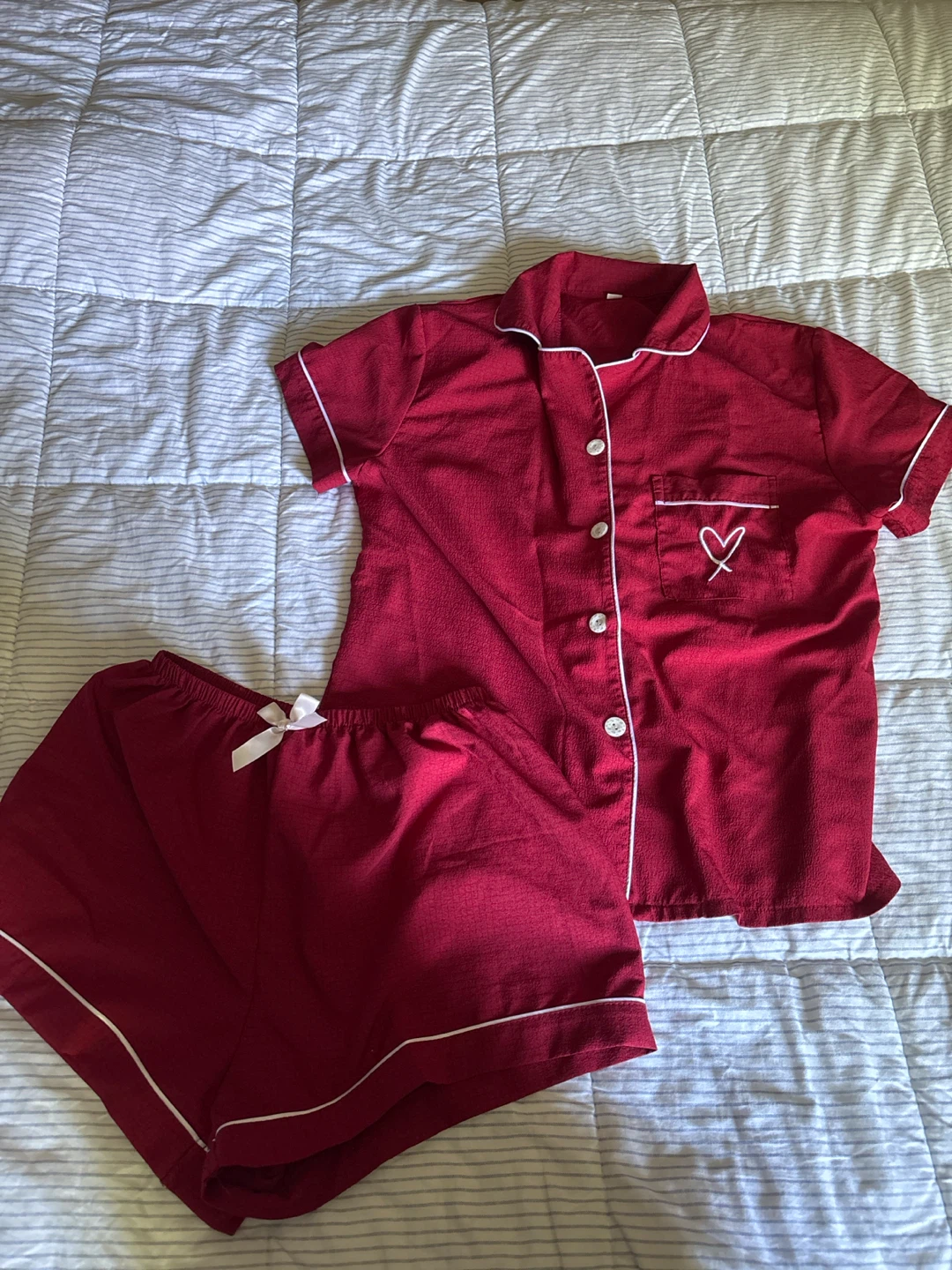 Red Pajama Set