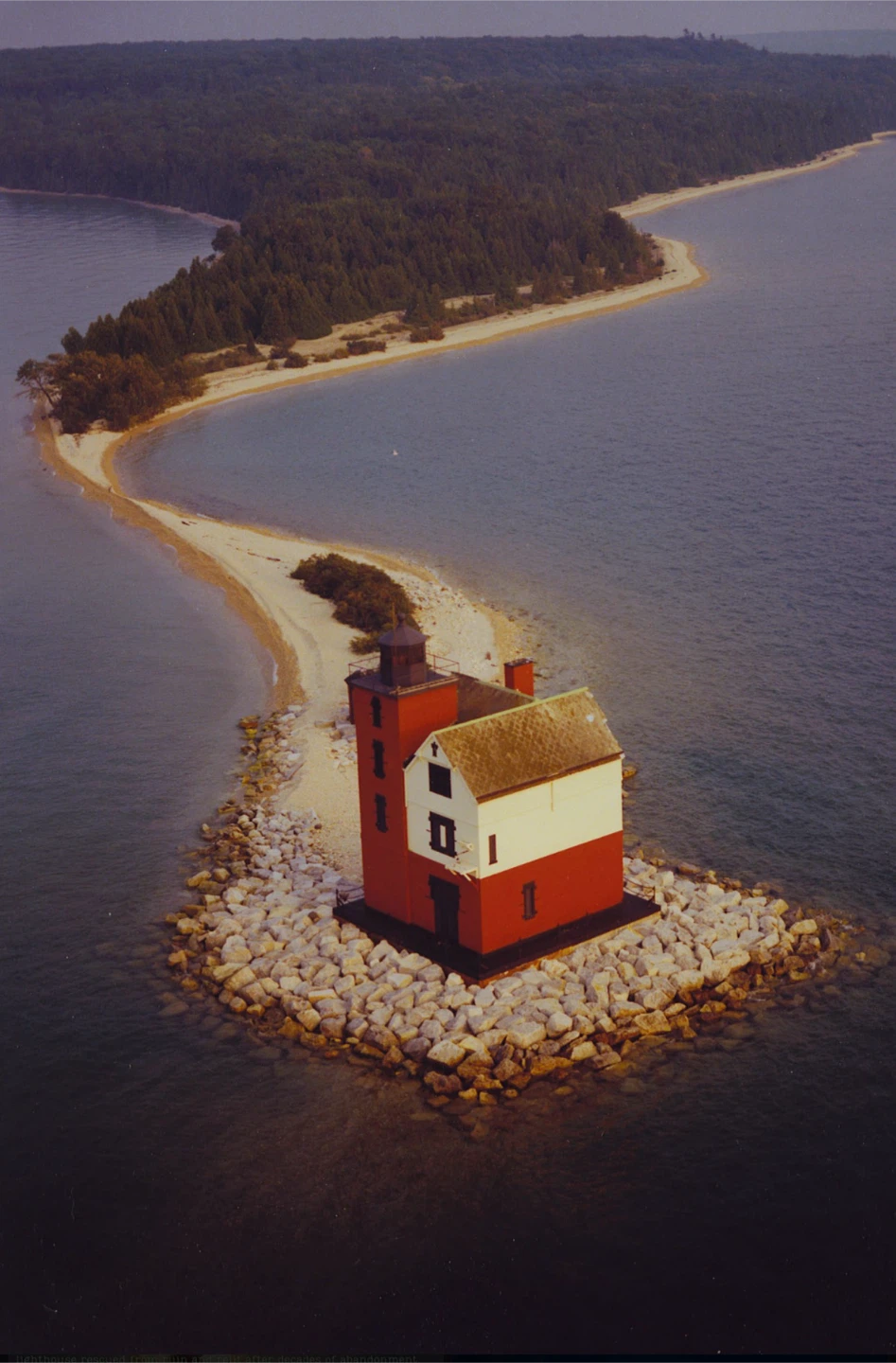 1970 Round Island Lighthouse coin